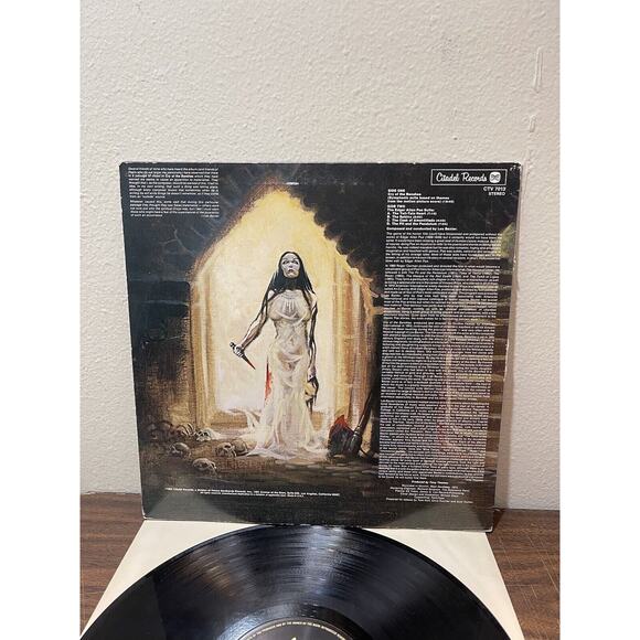 Cry Of The Banshee Soundtrack Edgar Allan Poe Suite Score Vinyl LP Les Baxter G+ - Picture 2 of 7